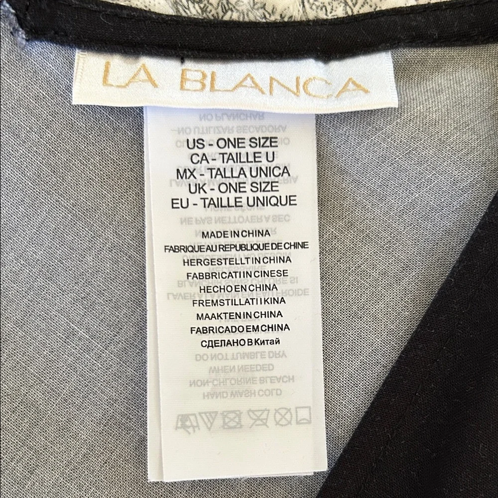 La Blanca Vibrant Floral Swim Coverup - Picture 3 of 11